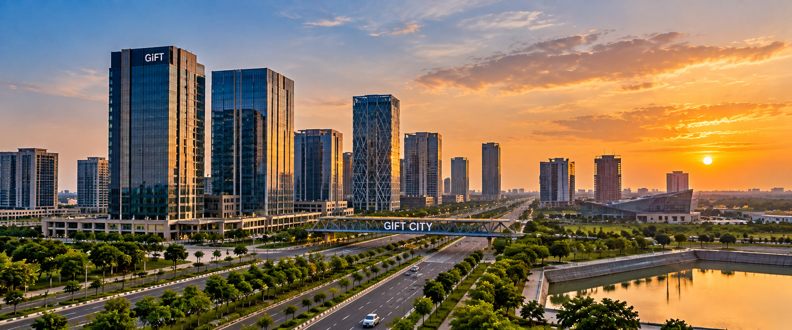 Gandhinagar city and major landmarks